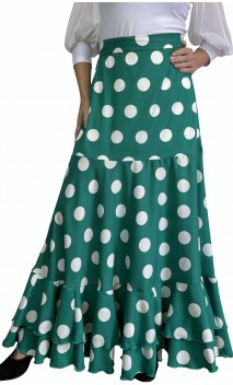 Antonella Wrap Over Flamenco Skirt